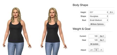 build your ideal woman 3d|Virtual Weight Loss Simulator & Body Visualizer